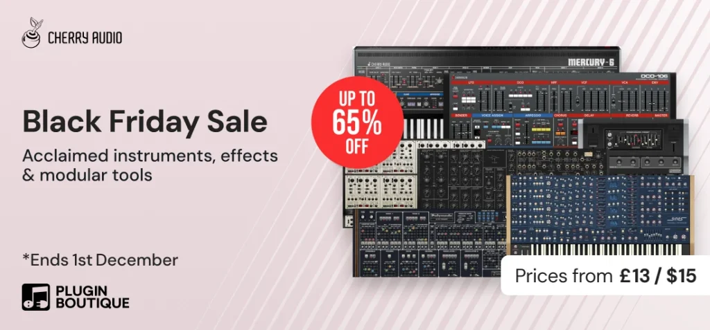 Cherry Audio Black Friday  Sale