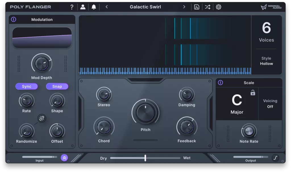 Minimal Audio Poly Flanger