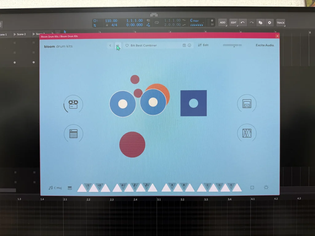 Excite Audio Bloom Drum Kits使ってみた