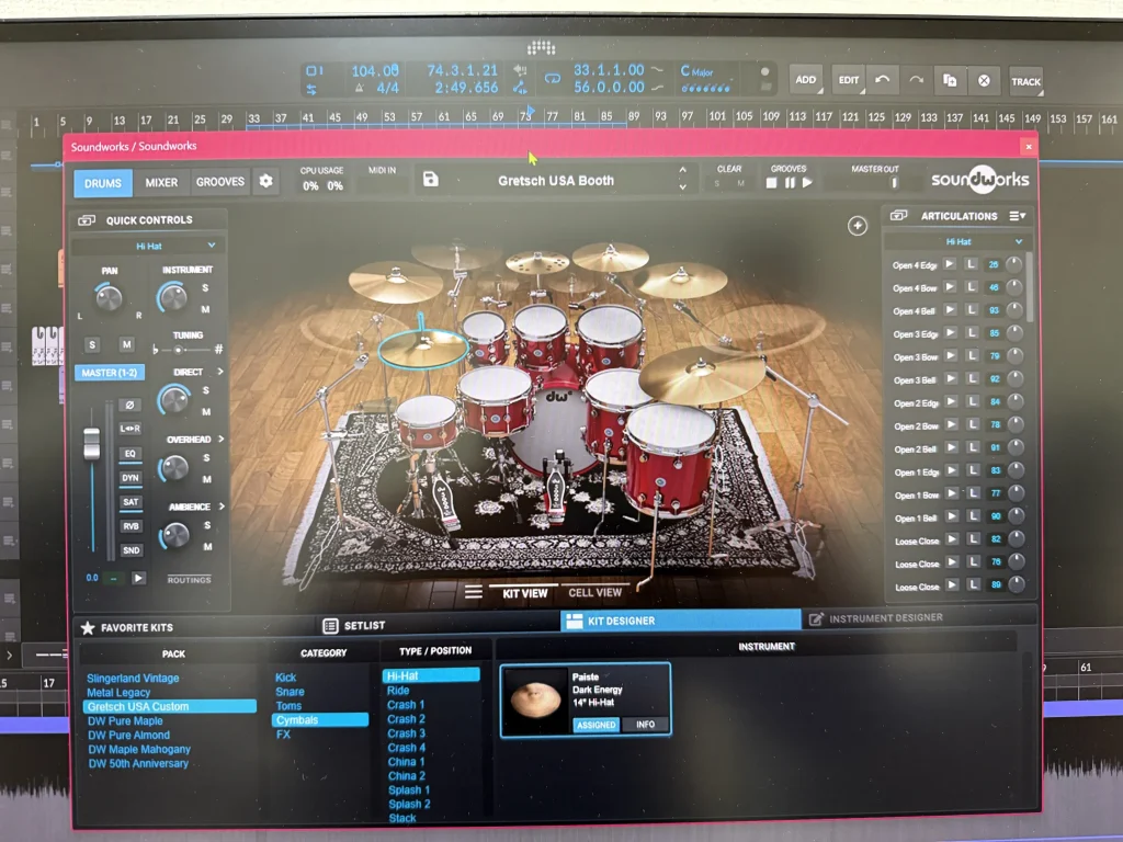 Roland DW Soundworks